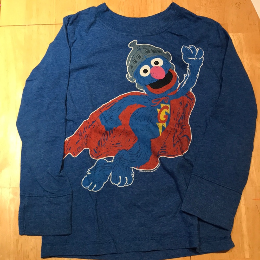 Super Grover T-shirt. Sesame Street!